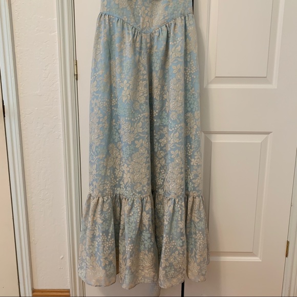 Vintage handmade prairie dress Gunne Sax inspired fairycore - Picture 3 of 11